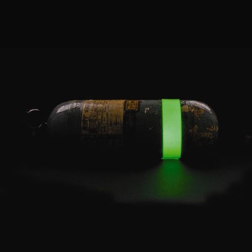 Illuminating SCBA Cylinder Band GREEN - Foxfire