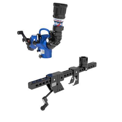 [441208700-NHT] TFT Hemisphere Portable Monitor Package (I-Beam Clamp & 2" Hitch Mount (HPM-A), NHT)