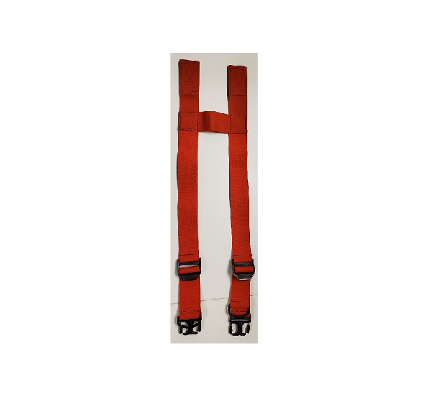 Red Cotton Webbing Suspenders, 44'' *Sale Price $17*