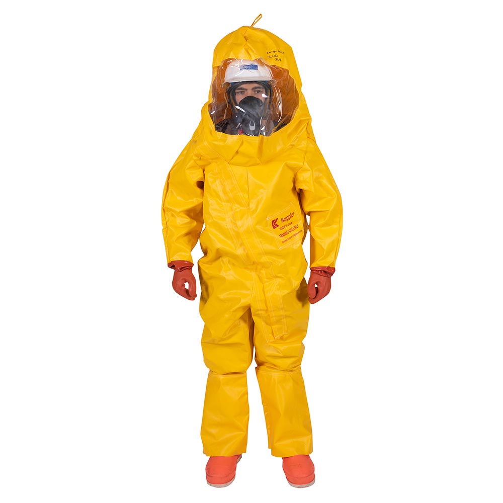 Hazmat Training Suit - Fully Encapsulating- Kappler PVC | WFR Wholesale ...